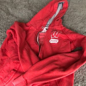 Wisconsin Pink badgers sweat shirt